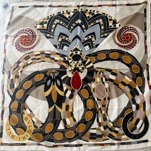 Bulgari silk heritage scarf